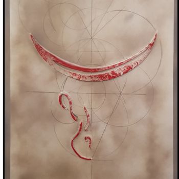 Peinture intitulée "ToRo" par Benjamin Issner, Œuvre d'art originale, Argile