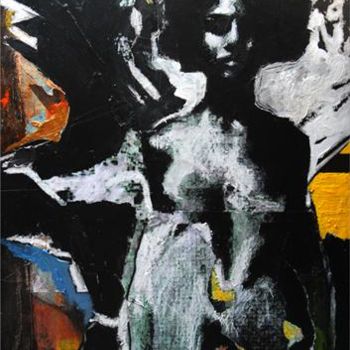 Painting titled "statuaire 2" by Benlob, Original Artwork