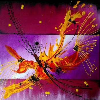 绘画 标题为“Phoenix - Julie Ben…” 由Julie Benoist, 原创艺术品, 丙烯