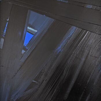Картина под названием "N°38" - Benoît Guérin, Подлинное произведение искусства, Акрил Установлен на Деревянная рама для носи…
