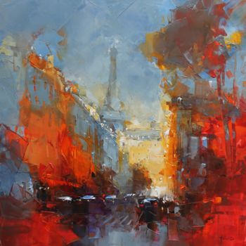 Peinture intitulée "Paris" par Benoit Havard, Œuvre d'art originale