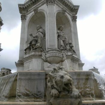 Photography titled "Fontaine St Sulpice" by Benoît Laval, Original Artwork