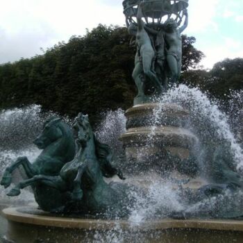 Φωτογραφία με τίτλο "Paris - fontaine du…" από Benoît Laval, Αυθεντικά έργα τέχνης