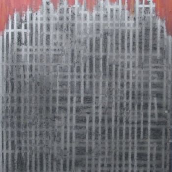 Desenho intitulada "Burning down" por Bent, Obras de arte originais, Carvão