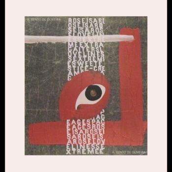Peinture intitulée "Diptych "Sacred Emi…" par A. Bento De Oliveira, Œuvre d'art originale, Huile