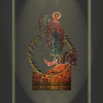 Arte digitale intitolato "Anjos+Anjos 7" da A. Bento De Oliveira, Opera d'arte originale, Fotomontaggio
