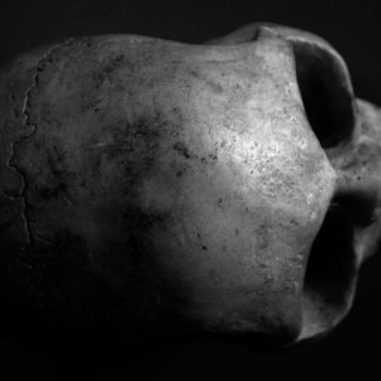Fotografia intitolato "Skull perspective" da Ben Wager, Opera d'arte originale