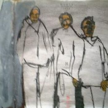 Painting titled "No Title" by Mohamed Benyaich, Original Artwork