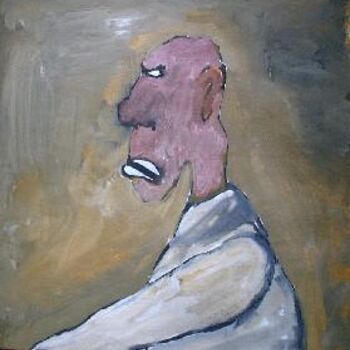 Painting titled "No Title" by Mohamed Benyaich, Original Artwork