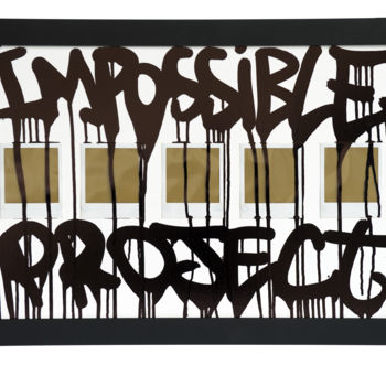 Peinture intitulée "Impossible project 2" par Béopé, Œuvre d'art originale, Encre