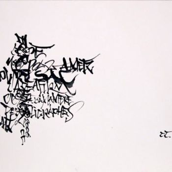 「sans titre」というタイトルの絵画 Béopéによって, オリジナルのアートワーク