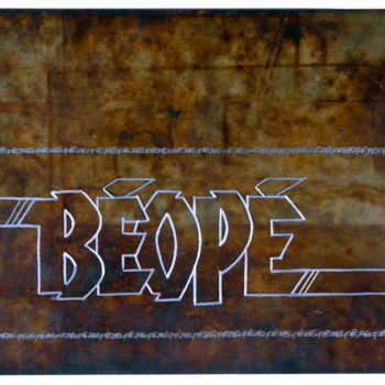 Handwerk mit dem Titel "DR29" von Béopé, Original-Kunstwerk