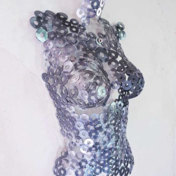 Sculpture titled "Bella" by Béranger Papasodaro, Original Artwork, Metals