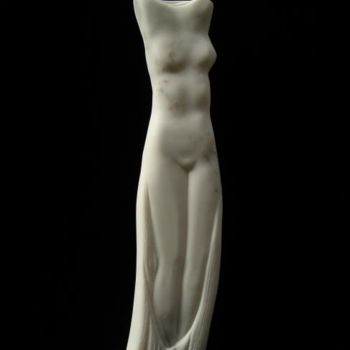 Sculpture titled "Primavera" by Berendina De Ruiter, Original Artwork, Stone