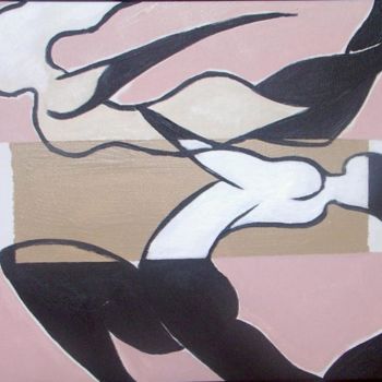 Картина под названием "In Flight" - Berlin Cassamajor, Подлинное произведение искусства