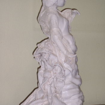 Скульптура под названием "danseuse" - Bernadette De Munter, Подлинное произведение искусства, Терракота
