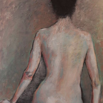 Painting titled "Amoureuse" by Bernadette Leclercq, Original Artwork, Acrylic