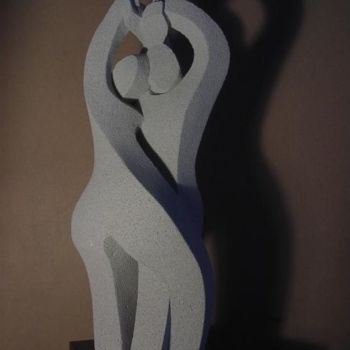 「Couple enlacé」というタイトルの彫刻 Bernard Baltassatによって, オリジナルのアートワーク