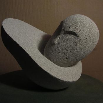 Sculpture intitulée "La tête du client" par Bernard Baltassat, Œuvre d'art originale