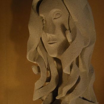 Скульптура под названием "Bouclée" - Bernard Baltassat, Подлинное произведение искусства