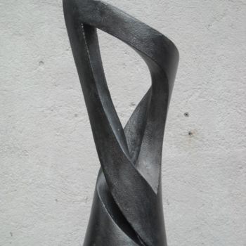 Sculptuur getiteld "Fenêtre sur enroule…" door Bernard Baltassat, Origineel Kunstwerk
