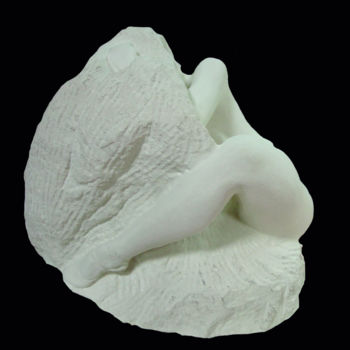 雕塑 标题为“Nue” 由Bernard Chopin, 原创艺术品, 石