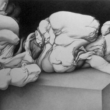 Peinture intitulée "Forme" par Bernard Dumaine, Œuvre d'art originale