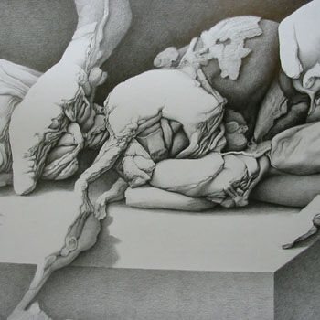 Peinture intitulée "Forme" par Bernard Dumaine, Œuvre d'art originale