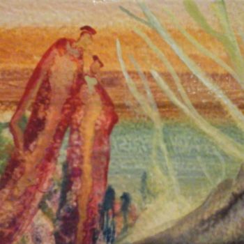 "DANS LA PÂLEUR DU T…" başlıklı Tablo Sam De Beauregard tarafından, Orijinal sanat, Guaş boya