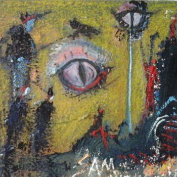 "HALLOWEEN:THE EYE A…" başlıklı Tablo Sam De Beauregard tarafından, Orijinal sanat, Guaş boya