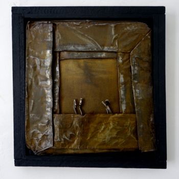 Skulptur mit dem Titel "Série: Le petit thé…" von Bernard Lapeña, Original-Kunstwerk, Metalle