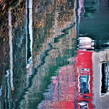 Fotografía titulada "reflection , rio di…" por Bernard Levy, Obra de arte original, Fotografía digital