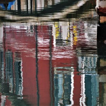 Photographie intitulée "reflection , rio de…" par Bernard Levy, Œuvre d'art originale, Photographie numérique
