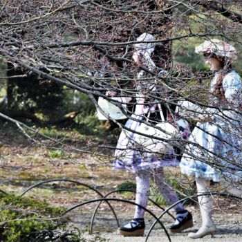 Fotografia zatytułowany „les cerisiers sont…” autorstwa Bernard Levy, Oryginalna praca, Fotografia cyfrowa