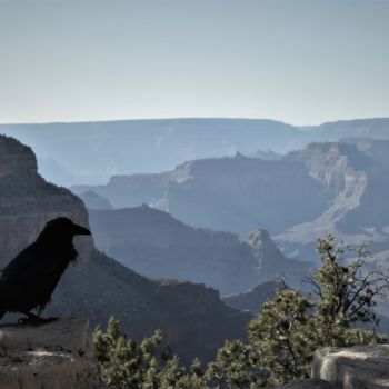 Photography titled "le Grand Canyon" by Bernard Levy, Original Artwork, Digital Photography