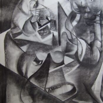 Рисунок под названием "1910" - Bernard Maricau, Подлинное произведение искусства