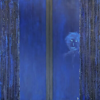 Peinture intitulée "La fenêtre" par Bernard Martin, Œuvre d'art originale, Acrylique Monté sur Châssis en bois