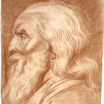 Drawing titled "Leonardo" by Bernard Lalandre, Original Artwork, Other