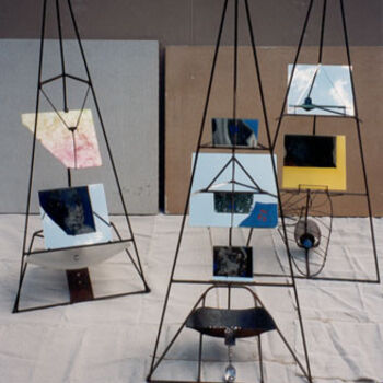 Escultura intitulada "vue d'ensemble" por Bernard Privat, Obras de arte originais