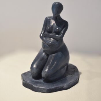 Sculpture intitulée "enceinte" par Bernard Schembri, Œuvre d'art originale, Argile