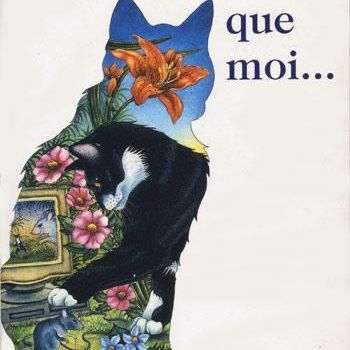 Peinture intitulée "Plus chat que moi." par Bernard Vercruyce, Œuvre d'art originale, Huile