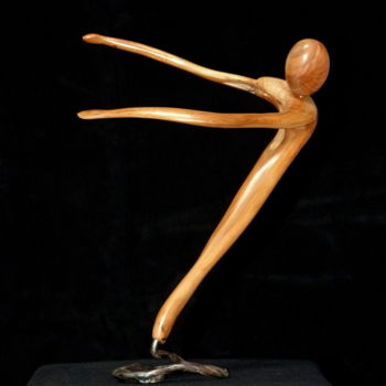 Sculpture intitulée "Eolia" par Bernard Geoffroy, Œuvre d'art originale