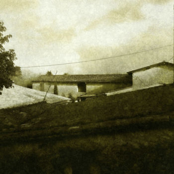 Photographie intitulée "Small village S0095…" par Bernard Liotier, Œuvre d'art originale