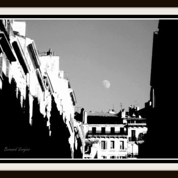 Fotografia intitolato "jour de pleine lune…" da Bernard Vergier, Opera d'arte originale