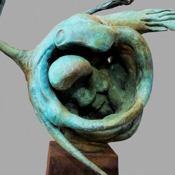 Sculpture titled "Ocean Property" by Bernd Nordt, Original Artwork