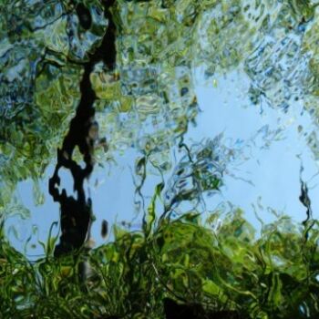 摄影 标题为“Vert d'eau” 由Alain Bernegger, 原创艺术品
