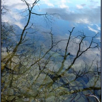 Fotografía titulada "Reflet du lac" por Alain Bernegger, Obra de arte original