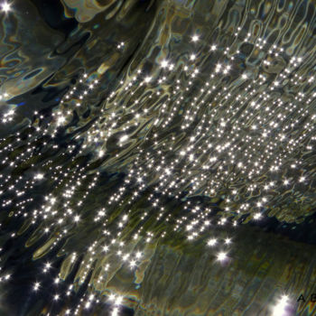 Installation titled "Reflet et lumière" by Alain Bernegger, Original Artwork