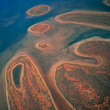 Fotografía titulada "Lake Amadeus, Austr…" por Bernhard Edmaier, Obra de arte original, Fotografía analógica