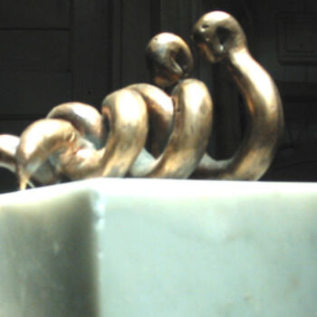 Sculpture titled "Couple" by Bertalan, Original Artwork